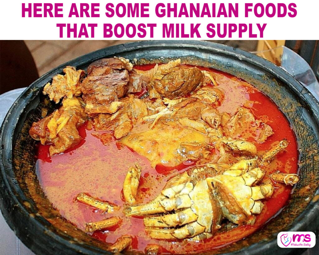 HERE ARE SOME GHANAIAN FOODS THAT BOOST MILK SUPPLY