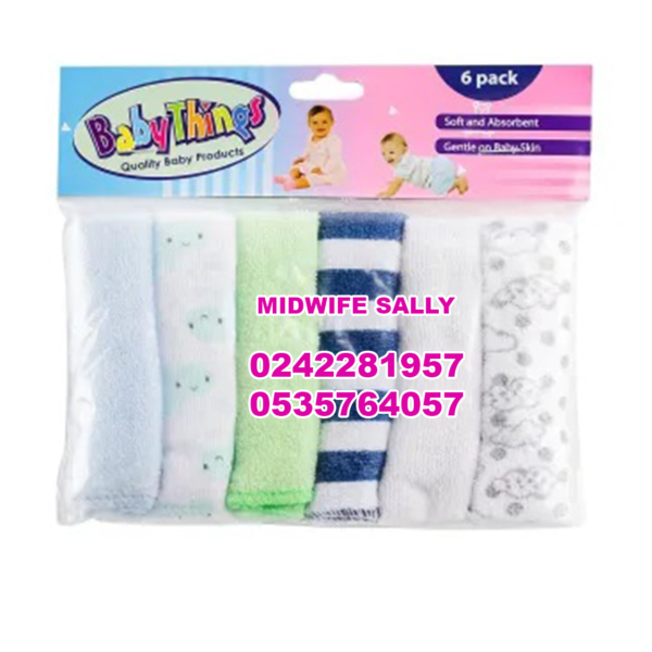 6 Wash Cloths - Image 3