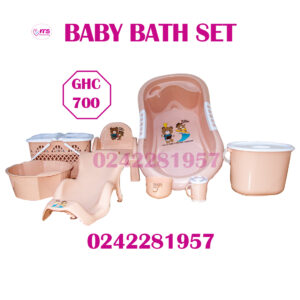 Baby Bath set with basket